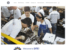 Tablet Screenshot of ditedavao.com